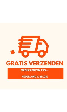 GRATIS VERZENDEN BOVEN € 75,-- NED&BELGIE