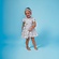 Lapin House jurkje licht grijs/offwhite V