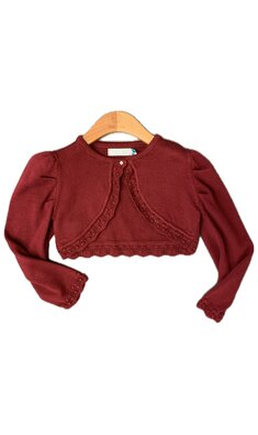 Abel & Lula mt 104 vestje jade bordeaux V