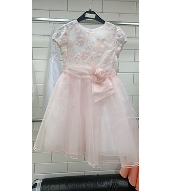 Bonnie Jean  feestjurkje roze V