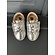 Old Soles sneaker vlecht silver V