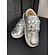 Old Soles sneaker vlecht silver V