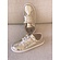 Old Soles sneaker vlecht gold V - VXX