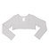 LoFff sleeve bolero offwhite VXX
