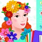 Djeco Djeco knutselpakket 'Meisje met bloemen'