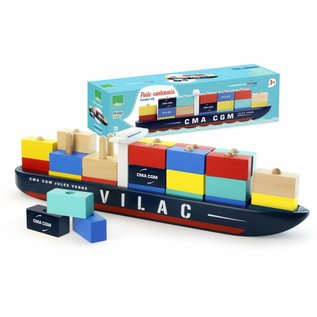 Vilac Vilac Vilacity houten containerschip