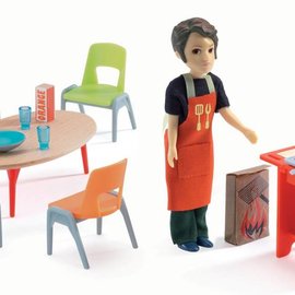 Djeco Djeco poppenhuis inrichting Barbecue & accessoires