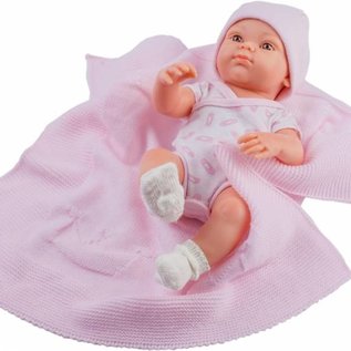 Paola Reina Paola Reina babypop Mini Pikolines meisje met omslagdoek (gekleed, 32cm)