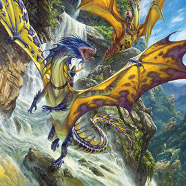 Cobble Hill Cobble Hill puzzel - Waterfall dragons