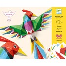 Djeco Djeco 3D poster vouwen - Vogel