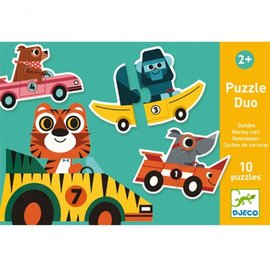 Djeco Djeco Duo Puzzels - Racewagens