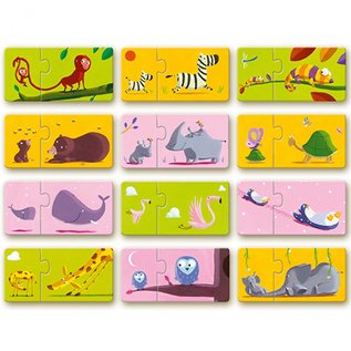 Djeco Djeco Duo puzzel - Mama en baby DJ08157