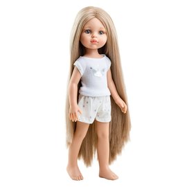 Paola Reina Paola Reina Pop Amigas Carla pyjama lang haar (32cm)