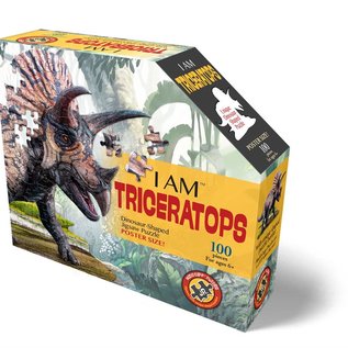 Madd Capp Puzzel I AM - Triceratops 100 stukjes