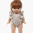 Minikane Minikane Romper Lou Linnen Fleece