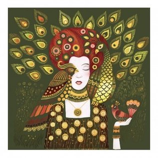 Djeco Djeco Kraskaarten - Golden goddesses - Inspired by Gustav Klimt - DJ09374