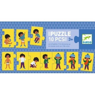 Djeco Djeco Puzzel - Ik kleed me aan - 10 stukjes - DJ08188