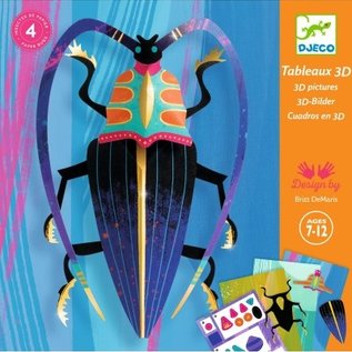 Djeco Djeco knutselset - 3D insecten vouwen - DJ09449