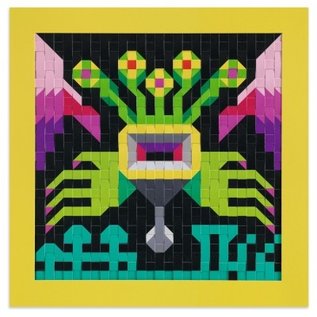 Djeco Djeco Knutselset -Pixel Art weven - Invader