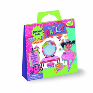 Peaceable Kingdom Stickertasje Ballet met 65 herbruikbare stickers