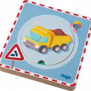 Haba Haba houten puzzel 'op de werf'