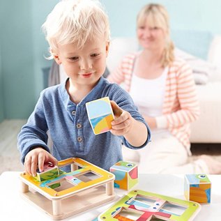 Haba Haba Blokpuzzel Tuindieren