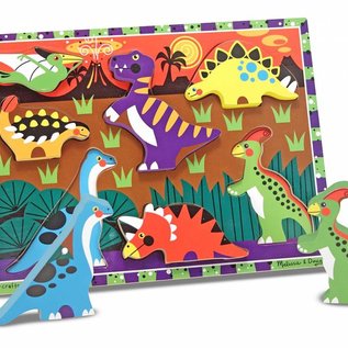 Melissa & Doug Melissa and Doug houten puzzel 'Dinosaur'