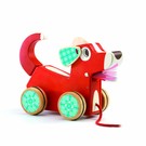 Djeco Djeco houten trek-hond 'Woofy Dog'