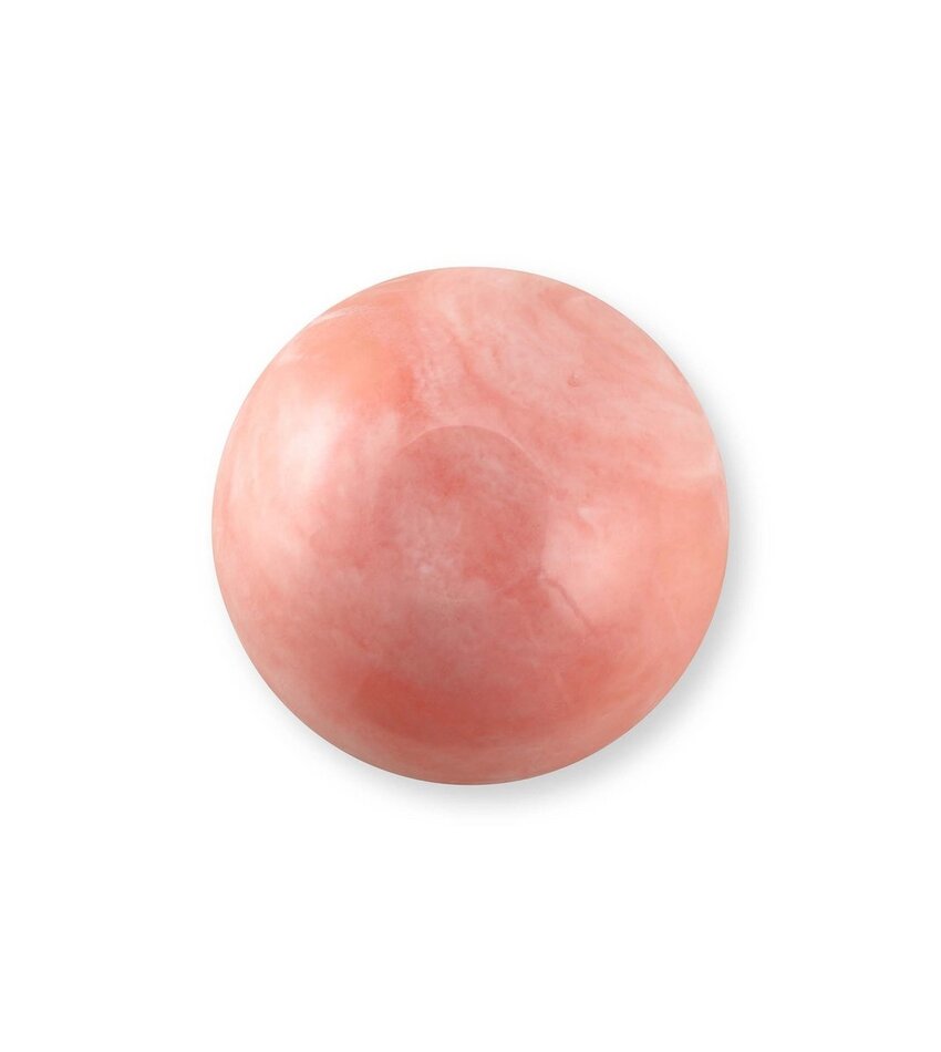 Bowl Round Resin Pink 23x9cm