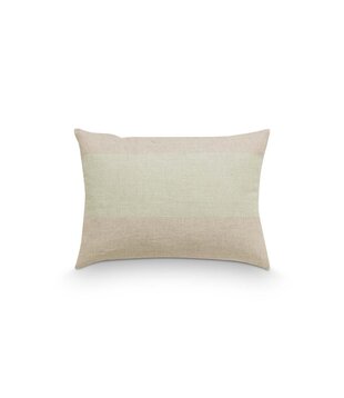 Cushion Rectangular Horizontal Stripe Aqua 50x70cm