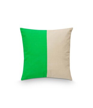 Cushion Square Multicolour Green-Natural-Yellow 50x50cm