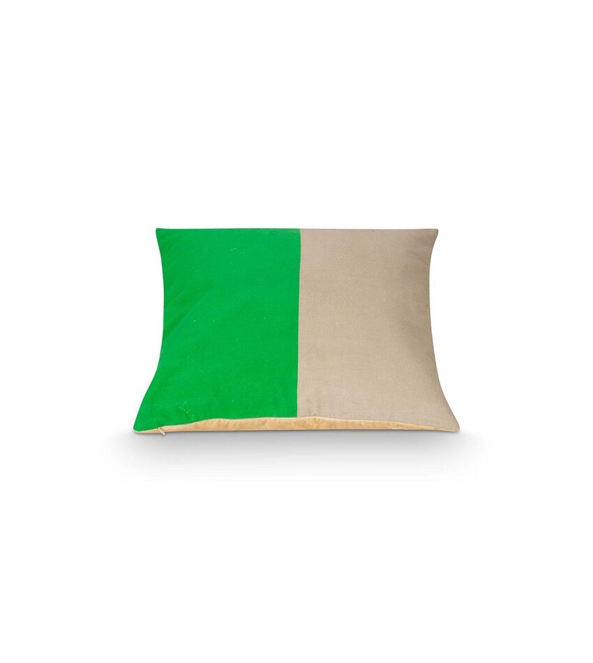 Cushion Square Multicolour Green-Natural-Yellow 50x50cm