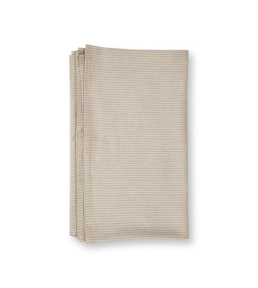 Table Cloth Natural Stripe 150x250cm