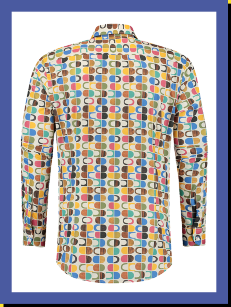 Overhemd Brisky Pattern