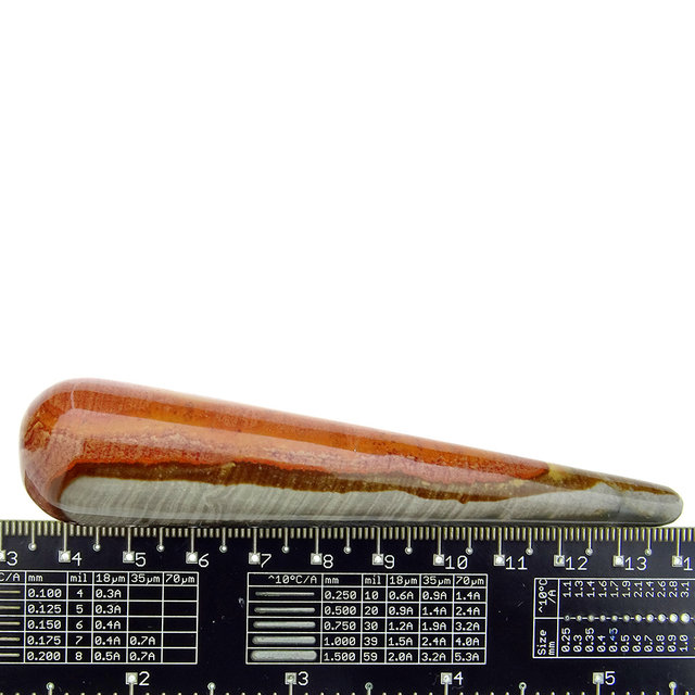 Polychrome jasper wand for massage - 10 cm Polychrome jasper wand for massage - 10 cm