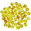 50 pieces amber beads honey rounded 3-6 mm