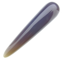 Agate wand for massage - 9 cm