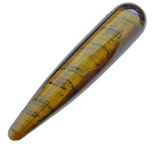 Tiger eye wand for massage - 10 cm