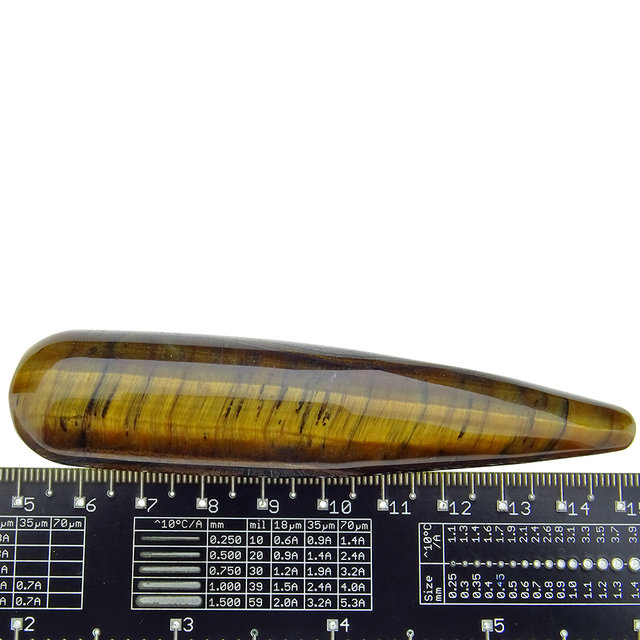 Tigerauge wand für Massage - 10 cm Tigerauge wand für Massage - 10 cm
