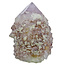 Cactus or spirit quartz with citrine and amethyst