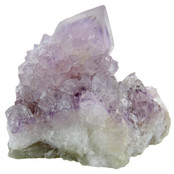 Kaktus oder Spirituosenquarz mit Amethyst