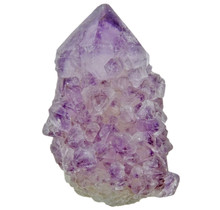 Kaktus oder Spirituosenquarz mit Amethyst