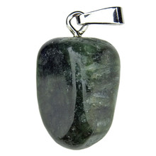 Seraphinite pendant with silver
