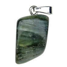 Seraphinite pendant with silver