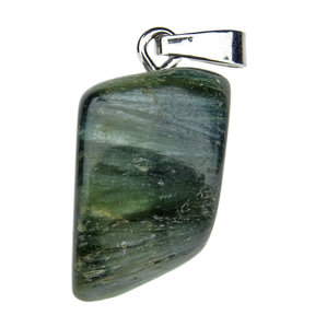 Seraphinite pendant with silver
