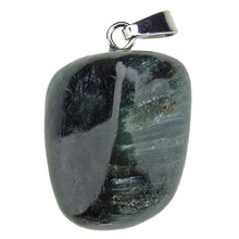 Seraphinite pendant with silver