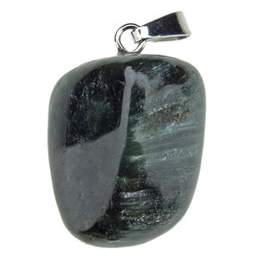 Seraphinite pendant with silver