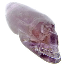Traveler amethyst skull 6 cm and 50 grams