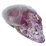 Traveler amethyst skull 6 cm and 50 grams