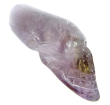 Traveler amethyst skull 6 cm and 38 grams